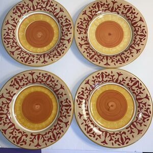 Home American Simplicity Villa Set of 4, 9” Salad or Dessert Plates Stoneware